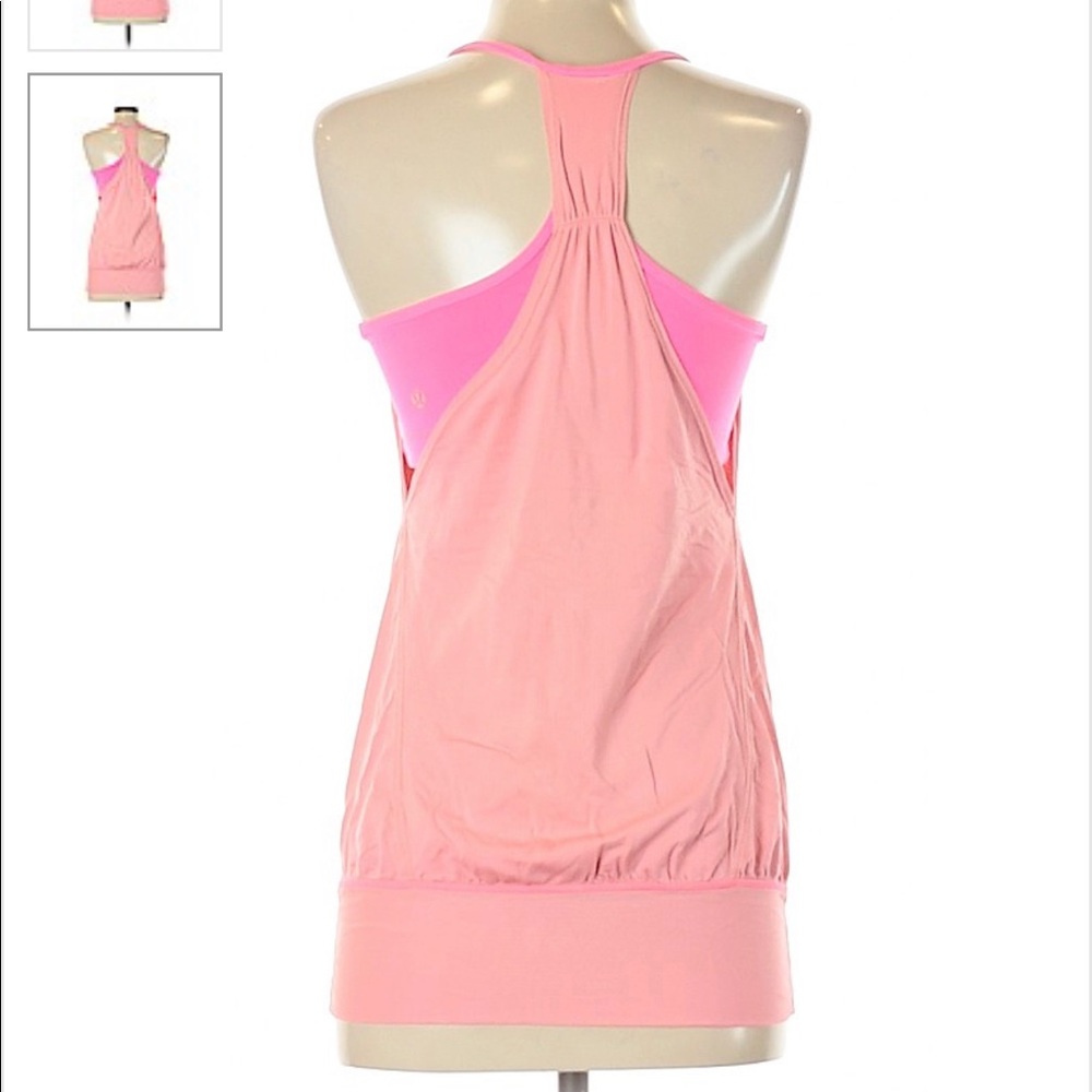 Lululemon Athletica Pink Solid Top